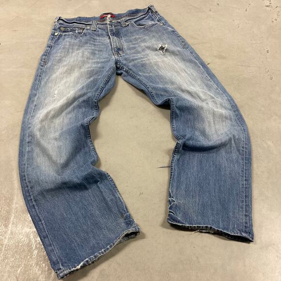 Baggy Y2K union bay Jeans 34x32 - Picture 1 of 7